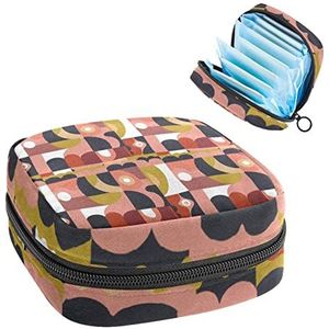 Maandverband Opbergtas,Draagbare maandverband Opbergzak,157651119176143083, Meerkleurig, 4.7x6.6x6.6 in/12x17x17 cm