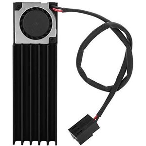 Hoogwaardige mini-SSD-radiator, koellichaam met koelventilator voor M.2 Solid State-harde schijf, 5V 3-pins koeler voor desktopcomputers