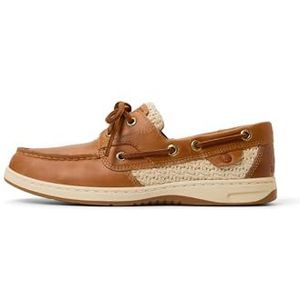 Sperry Top-Sider Bluefish 2 Eye Bootschoen voor dames, Tan Combo, 41 EU