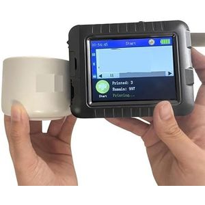 Draagbare inkjetprinter Handheld Printer Draagbare Kleine Codeermachine Mini Inkjet Printer Meertalige Print Logo Sneldrogende Inkjet Printer(KD360M)