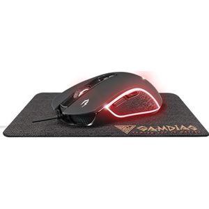 Gamingmuis, bekabeld, Gamdias Zeus E3 RGB (zwart)