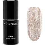 NÉONAIL - Yours To Stay - UV-Nagellak - Goud - 7,2 ml - Glitter - Gel - Nagels - Nageldesign