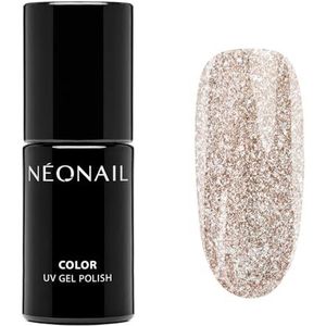 NÉONAIL - Yours To Stay - UV-Nagellak - Goud - 7,2 ml - Glitter - Gel - Nagels - Nageldesign