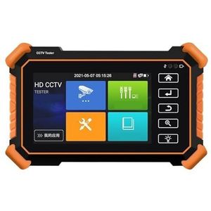 Videomonitor IPC-1900 8K H.265 Main Stream Test AHD CVI TVI CCTV Analoge Tester Monitor IP-cameratester 4 Inch CCTV-tester Kabel Tracer Voor installatie en onderhoud op locatie(IPC-1900C Plus)