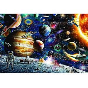 Galaxie Ster Olieverfschilderij intellectuele puzzel 1000 stukjes voor volwassenen, puzzel 1000 stukjes, educatief speelgoed, landschap, kamer, sterren voor volwassenen, moderne decoratie (meerkleurig