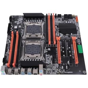 Moederbord, LGA 2011-3, DDR4 DIMM, M.2 SATA 4GB / s, USB3.0, USB2.0, Dual Socket Desktop Moederbord voor Intel X99, voor Studio Computer Game Simulator E5CPU