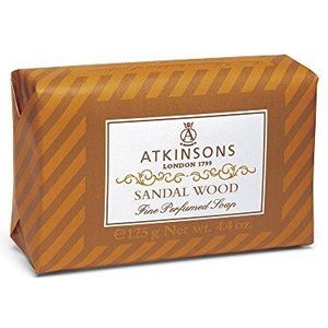 Atkinsons Fine Perfumed Line Zeep, Geur Sandelhout, 125 g, 1 Units