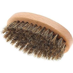 Baardborstel, zwijnen borstelharen haar reiniging mannen snor borstels scheerkwast massage borstel voor vormgeven en styling baarden verzorging gereedschap