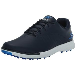 Skechers Heren Tempo Spikeless Waterdichte Lichtgewicht Golf Schoen Sneaker, marine/Blauw, 47 EU