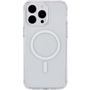 eSTUFF Berlin iPhone 15 Pro hybride case voor Magsafe-opladen, W128407531 (case voor Magsafe-opladen helder acryl en TPU)