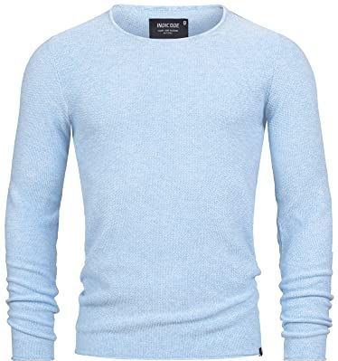INDICODE JEANS Trui 'Loakim'  lichtblauw