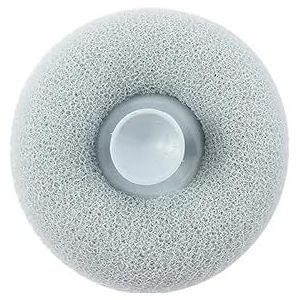 Badsponzen for volwassenen, badspons, mesh poef badspons, schuim Loofah spons (Size : Light blue)