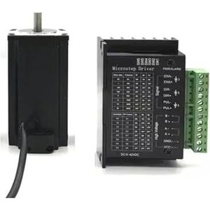 Nema 23 Stappenmotor Enkele As 8mm 2Phase 3A 1.2Nm 2Nm 3Nm TB6600 Driver Kit for CNC Graveermachine Router 3D Printer(3Nm Motor Driver kit)