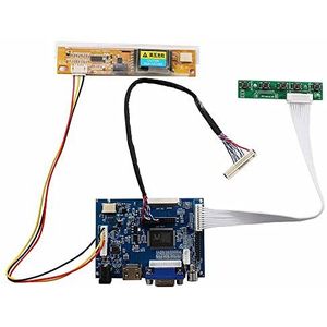 VGA 2AV LCD Controller Board voor LTN141AT07 B141EW03 LP154W01 LTN154X3-L01 LP154WX3 LP154WX4 14.1"" 15.4"" 1280x800 30P 1CCFL LCD-paneel