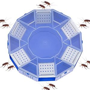 Tumnea Kakkerlakken val ongediertebestrijding kakkerlakafweermiddel kakkerlakenvanger kakkerlakkenval box, niet giftig, herbruikbaar, milieuvriendelijk