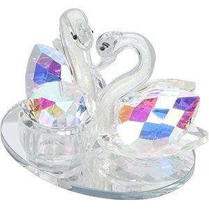 Acryl vloeibare beker, zwaanvormige stevige stevige draagbare nagel Dappen schotel fotografie prop voor nagelsalon voor thuis