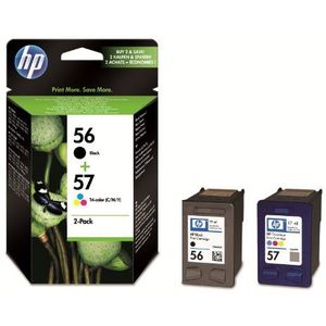 HP 56/57 56/57 Combo Pack Inkjet Print Cartridges 15 tot 35 °C