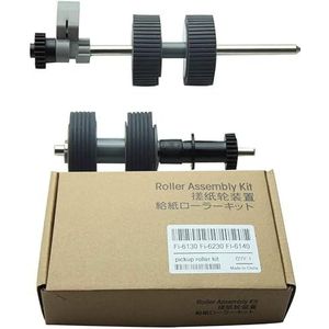 PA03540-0001 Remrol & PA03540-0002 Pick Roller voor Fujitsu Scanner Fi-6130 Fi-6130Z Fi-6230 Fi-6140 Fi-6240 Fi-6125 Fi-6225
