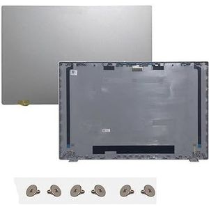 Zilver LCD Achterdeksel Cover Top Case Compatibel met Acer Aspire 3 A315-510P Laptop