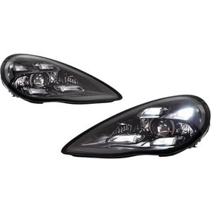 Auto Koplamp Lens Voor Panamera 2010 2011 2012 2013 970 970.1 LED Koplampen Dynamische Richtingaanwijzers Auto Accessoires(Right Rudder)