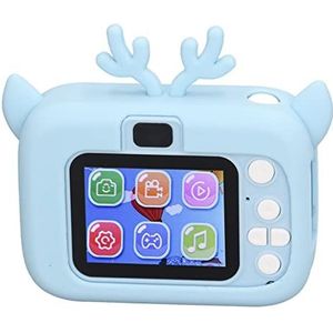 20MP Video Camera Autofocus USB Opladen Kids Digitale Camera 1080 P HD Video 2.0 Inch Kleurenscherm voor Festival Geschenken (Blauw Wit)