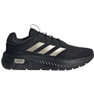 adidas Cloudfoam Comfy Damessneakers, zwart, champagne, metallic, wit, 41 EU