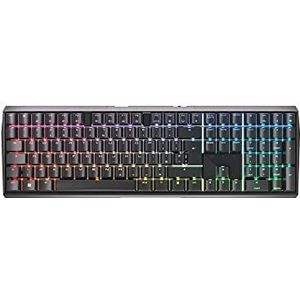 CHERRY MX 3.0S Wireless RGB toetsenbord RF-draadloos + Bluetooth QWERTY Brits Engels Zwart