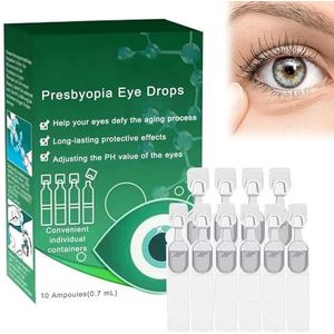 Optivipro Presbyopie Oogdruppels, Oogherstel Oogdruppels, Optivipro Oogdruppels, Presbyopie Oogdruppels, Oogvermoeidheid Verlichten, Voor Oogverzorging (10 stks/1 doos)