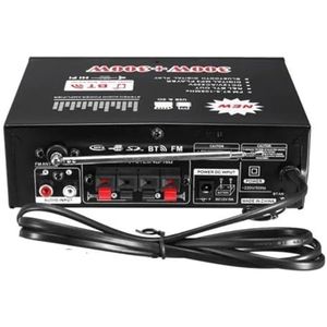 Versterker, Digitale thuisversterkers Audiodisplay 300W + 300W Digitale HIFI Audio Stereo Eindversterker 2-kanaals