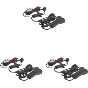 3 set ATV Tuimelschakelaar Afstandsbediening Kabel Conversie Upgrade Lier Kit Zwart