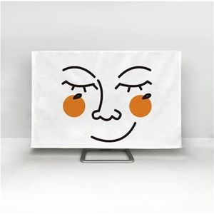 WLTYSM TV Cover Display stofkap TV Stofkap Doek 32-75 Inch Valuta Eenvoudige en Moderne TV Display Beschermers (5.3"")
