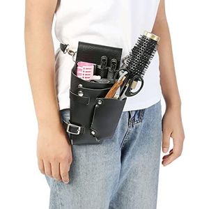 Professionele Draagbare Kappers Tool Tas Barber Salon Schaar Kam Holster Tas met Taille Riem