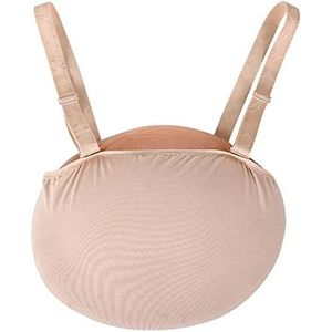 Nep Zwangere Buik, Zwangere Siliconen Nep Buik, Met Doek Zak Versterkte Sling Type Nep Buik voor Mannequin of Jurk Vorm,XXXXL