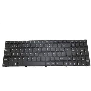 Laptoptoetsenbord voor Medion voor AKOYA P7628 MD99280 P7632 MD99223 MD99437 MD99444 Zwart met frame FR Frankrijk/GR Duits/BE België(United Kingdom UK)