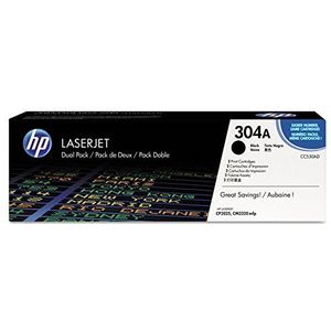 HP 304A 2-pack Black Original LaserJet Toner Cartridges