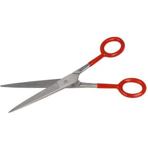 Zenish Professionele metalen schaar, zilverkleurig handvat, 17,8 cm (7