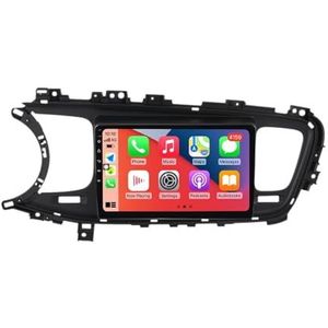 Android 13.0 Radio 2 Din Auto Stereo 9"" Touchscreen Autoradio Voor KIA Optima K5 2013-2015 met Bluetooth/wifi/GPS Navigatie/FM Radio/Stuurwielbediening/AHD Omgekeerd Beeld (Size : M6O0S(6G+128G))