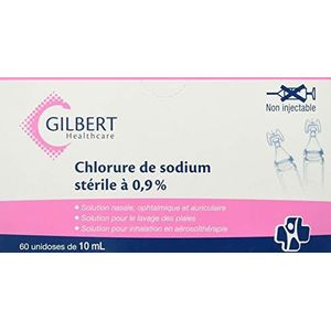 Gilert HealthCare Fysiologisch Serum, 10 ml, 60 stuks