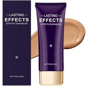 Body Coverage Foundation, Body Full Coverage Concealer Waterproof No-Taste, Langdurige zweetbestendige concealer voor vrouwen, Beenmake-up Waterproof, Natuurlijke glans (natural*1)