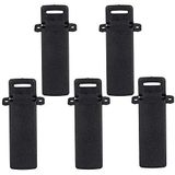 Diyeeni Draagbare riemtang, 5 stuks, duurzaam, walkietalkie-tang, compatibel met BAOFENG UV-5R / UV-5RA / UV-5RB / UV-5RC / UV-5RD / UV-5RE / UV-5RE Plus TH-F8