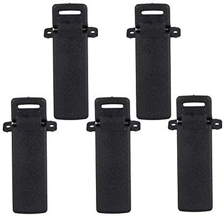 Diyeeni Draagbare riemtang, 5 stuks, duurzaam, walkietalkie-tang, compatibel met BAOFENG UV-5R / UV-5RA / UV-5RB / UV-5RC / UV-5RD / UV-5RE / UV-5RE Plus TH-F8
