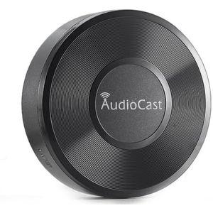 Draadloze WiFi-muziek-audiostream-ontvanger, audiocast Ieast Play M5 DLNA voor Airplay-audio-adapter, multi-room-streams, eenvoudig te bedienen, duurzaam