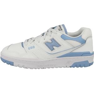 New Balance Sneakers 550 unisex volwassenen wit/lichtblauw BBW550BC, wit lichtblauw, 36 EU
