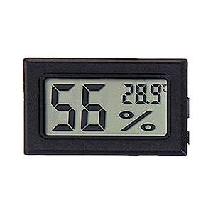 Mini Digitale LCD Indoor Thermometer Hygrometer Meter Met Waterdichte Probe Vochtigheidsmeter Sensor For Aquarium Instrumenten Gauge(No Wire)