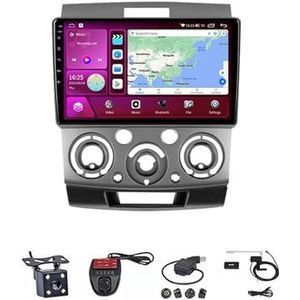 Android Touch Screen Car Stereo 10 Inch Car Stereo Radio Plug And Play Autotoebehoren Autoradio met Bluetooth En Navigatie En Achteruitrijcamera Voor Ford Everest Ranger Mazda BT50 BT-50 2006-2011(M