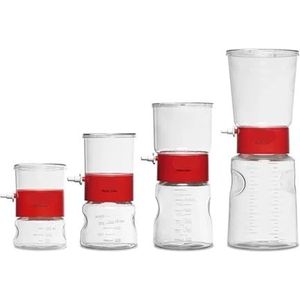 Steriele vacuümfiltereenheid, steriel vacuümfilterapparaat met PES-membraan 0,22/0,45 um, container voor fles met 250/500/1000 ml (1000 ml - PES,0,22um)
