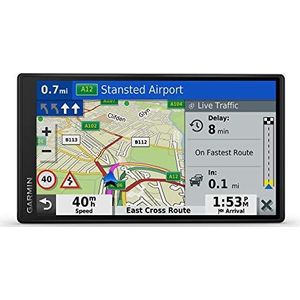 GARMIN DriveSmart 65, Digital Traffic, Navigatiesysteem Auto, Live Verkeers- en Kaartupdates, Europa