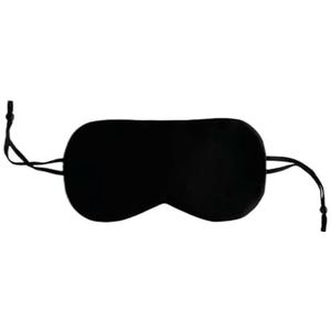 Summer Thin Eye Mask Adult Soft Blindfold Smooth Eyeshade For Sleeping Travel Yoga Elastische Band (zwart, 2 stuks)