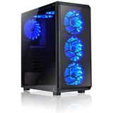 L-Link - Avatar - Toren - Blauw - PC-behuizing