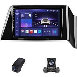 Autoradio geldt voor Nissan Serena 6 C28 2022-2024,10 inch Touchscreen Navi met Wireless Carplay Android Auto 2 DIN Radio Android Bluetooth WiFi+Achteruitrijcamera/Stuurwielbediening(X2)